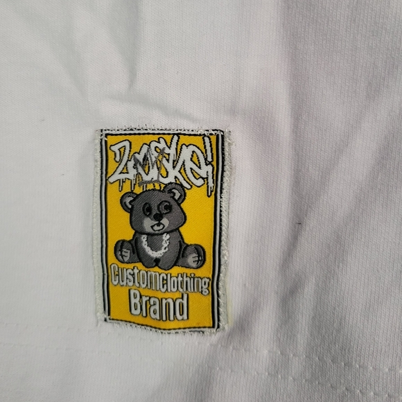 ZOOSKEI LIMITED EDITION TEE, Sz:Sm, Color:White/Gold, Material:100%Cotton,Thick - Picture 5 of 8